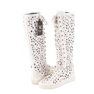 CHANEL Camellia Cutout ultra-rare Sneaker boots Luxus Designer Stiefel OP: 2200€