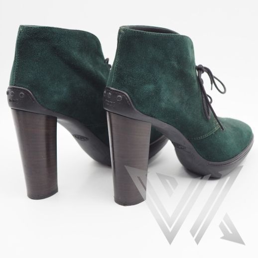 High heels Plateau Wildsleder