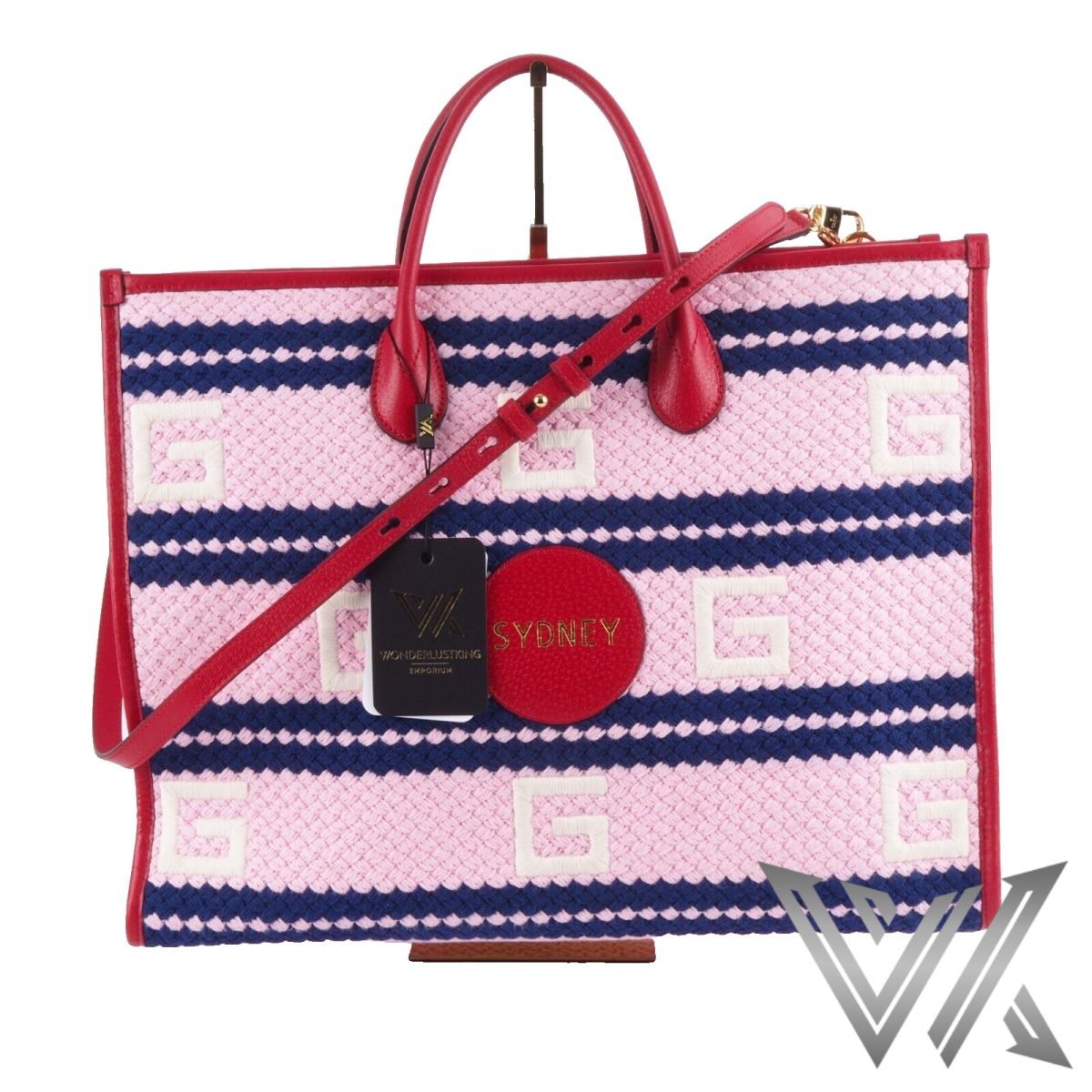 Sydney Striped Tote