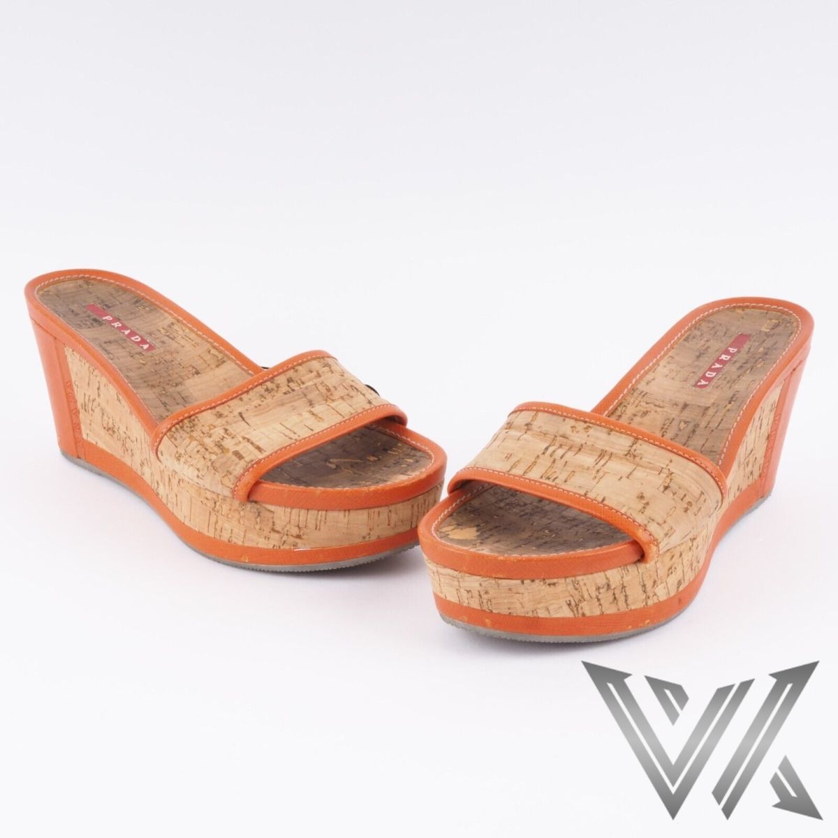 Cork Plateau Slippers