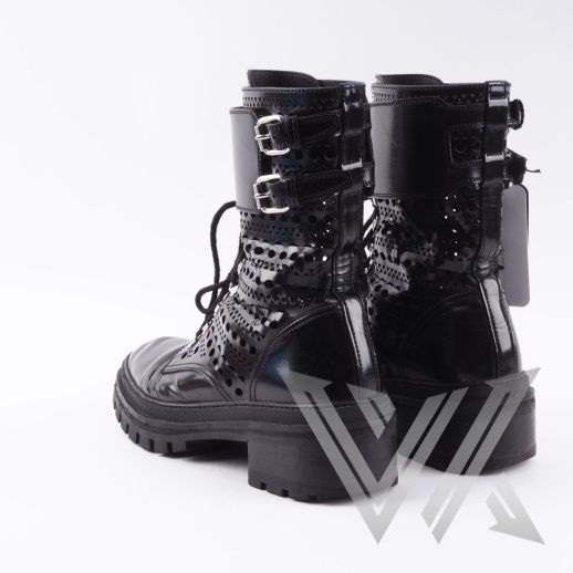 Laser Cut Combat Boots