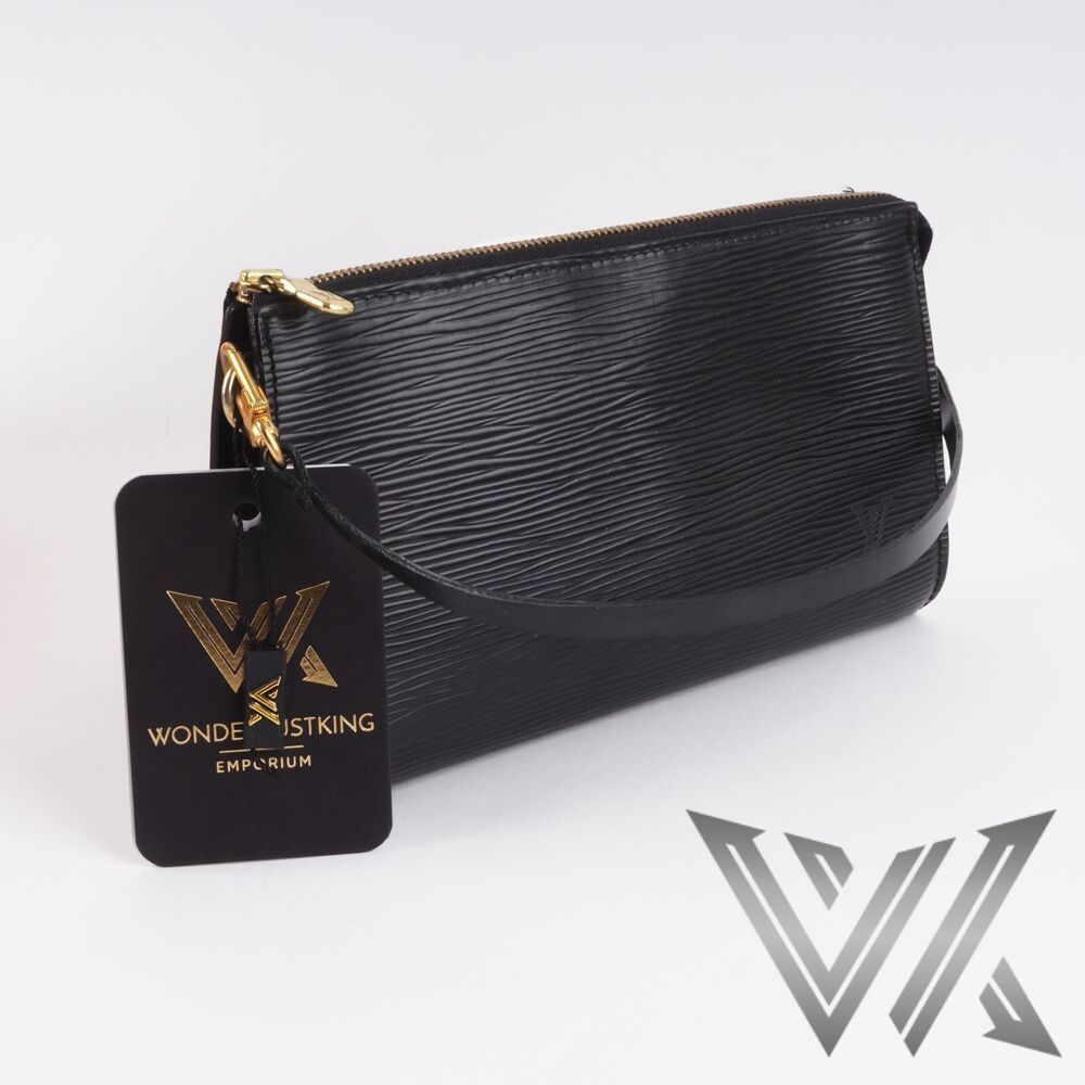 Pochette Accessoires Epi Noir