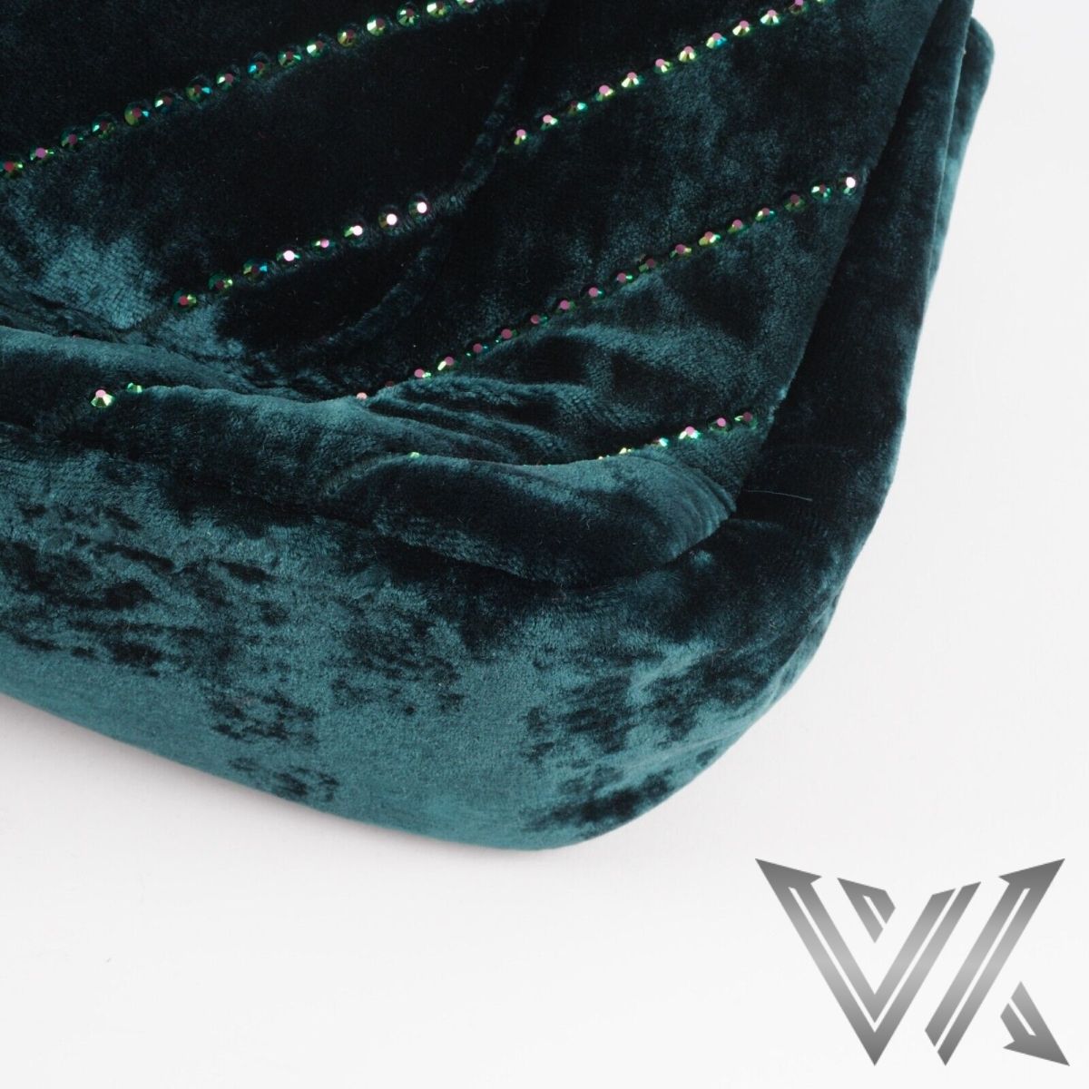 Shoulder Bag Skull Velvet