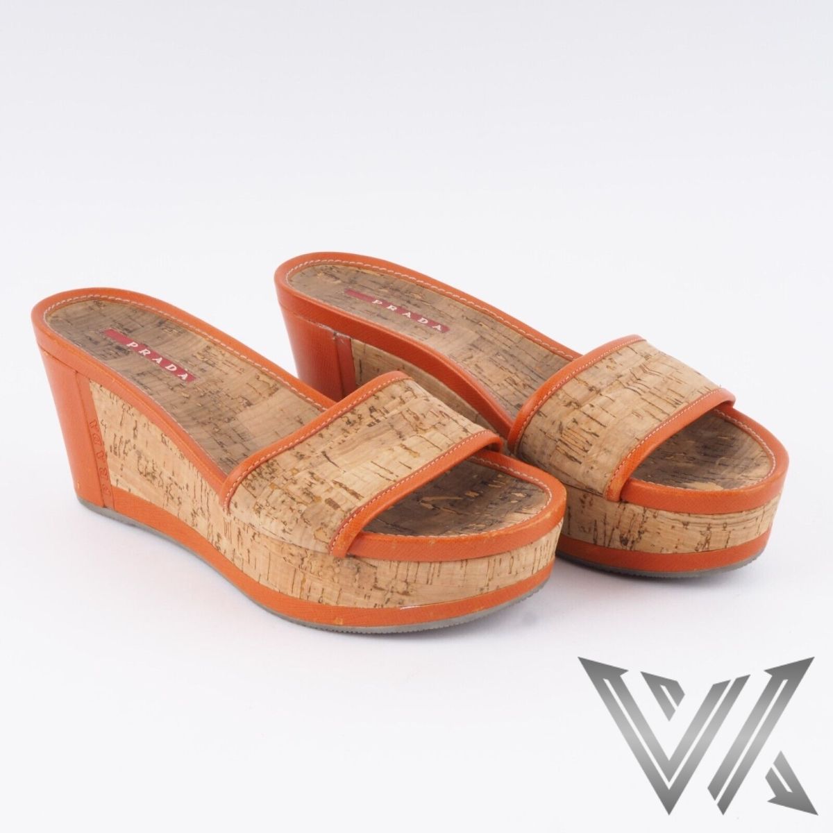 Cork Plateau Slippers