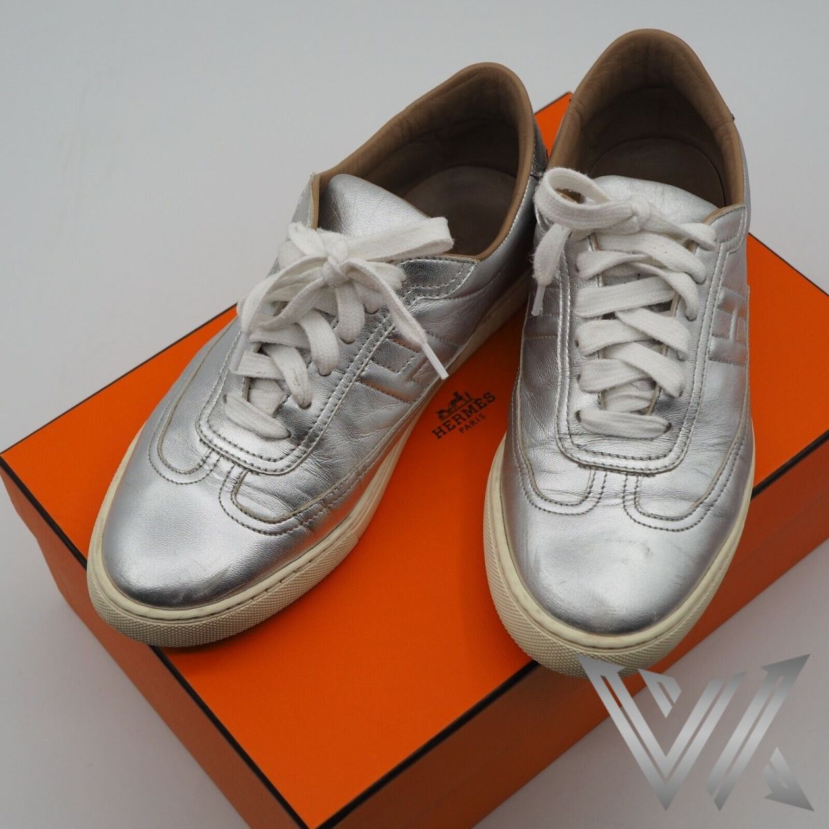 Paris Silver Metallic Quicker Sneaker