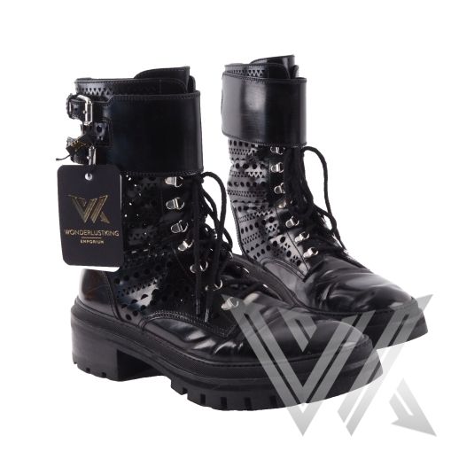 Laser Cut Combat Boots