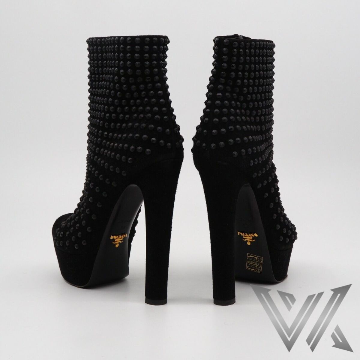 Wildleder High heels boots