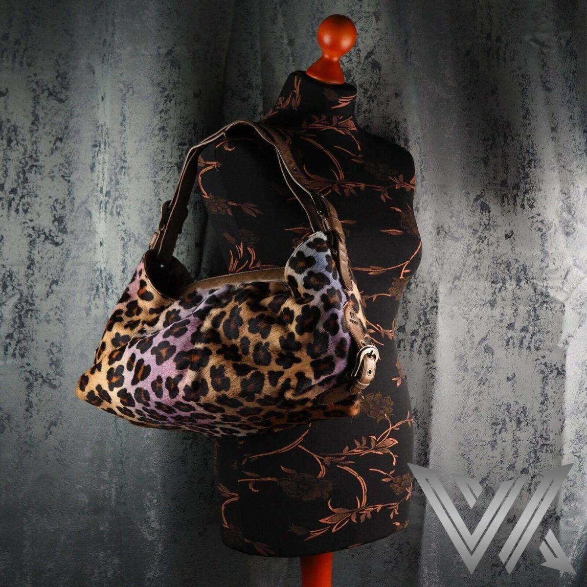 Roma Leopard Hobo