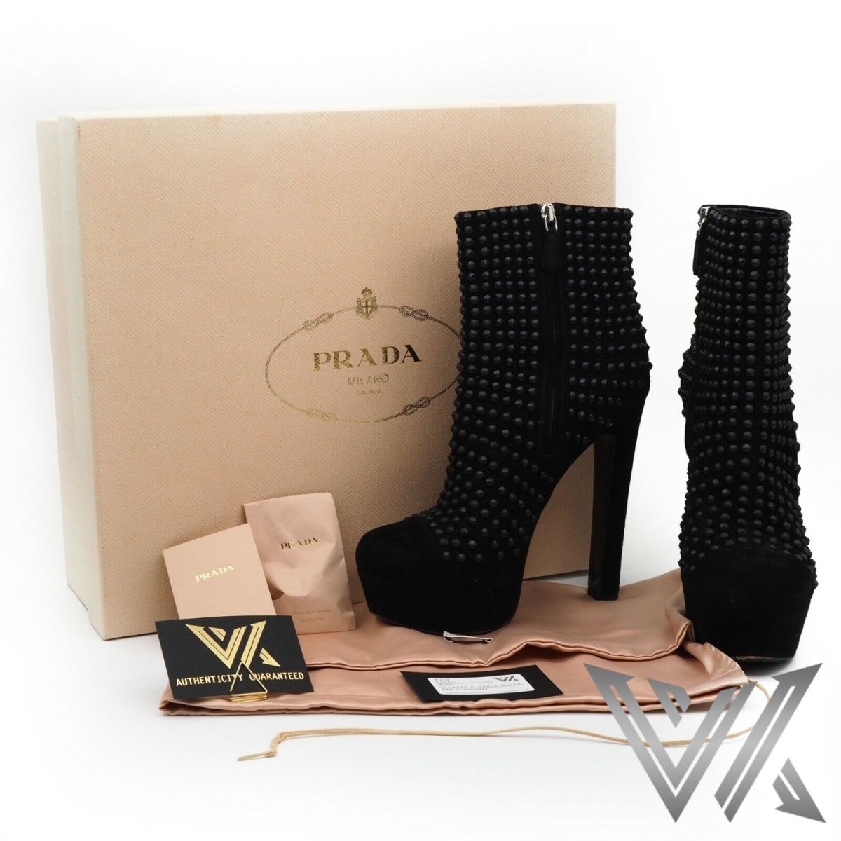 Wildleder High heels boots