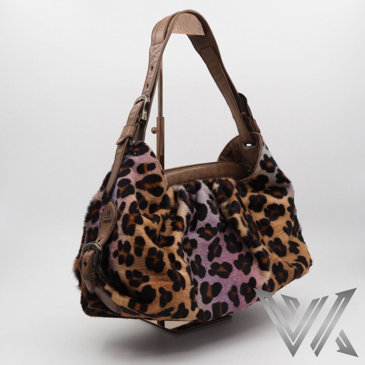 Roma Leopard Hobo