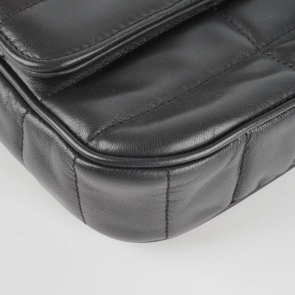 Monochrome Padded Shoulder Bag - Image 16
