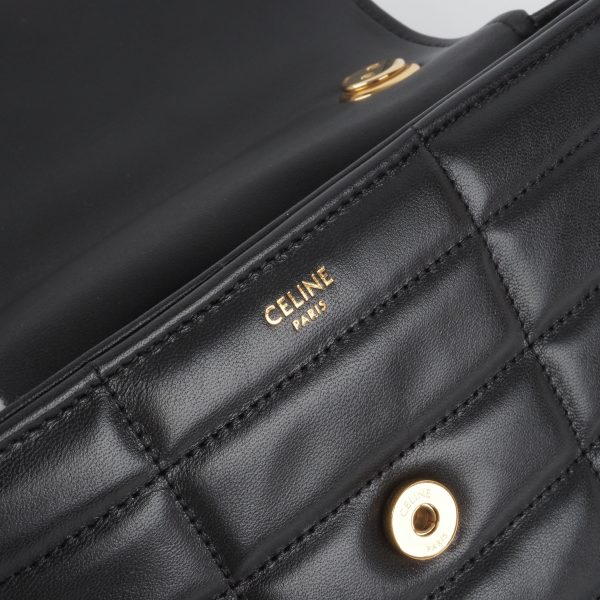 Monochrome Padded Shoulder Bag - Image 10