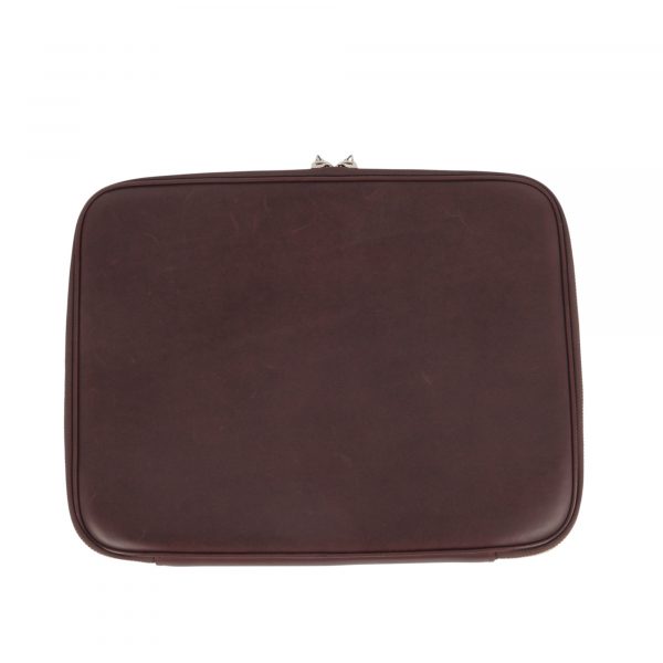 Computer Sleeve PM Bordeaux Leather - Image 2