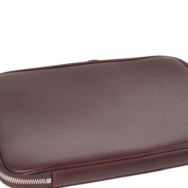 Computer Sleeve PM Bordeaux Leather - Image 4