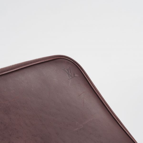 Computer Sleeve PM Bordeaux Leather - Image 14