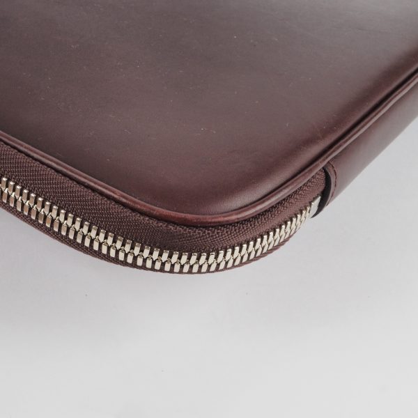 Computer Sleeve PM Bordeaux Leather - Image 12