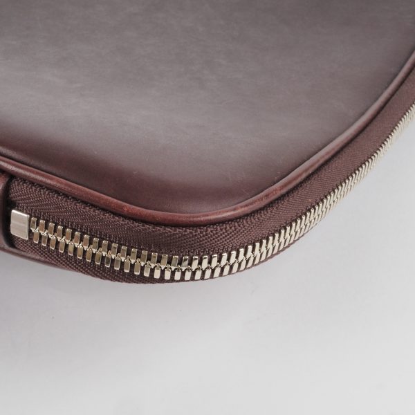Computer Sleeve PM Bordeaux Leather - Image 11
