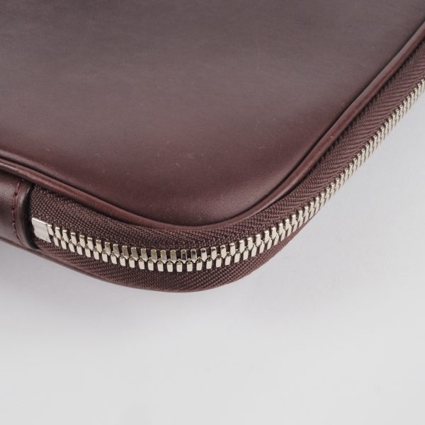 Computer Sleeve PM Bordeaux Leather - Image 10
