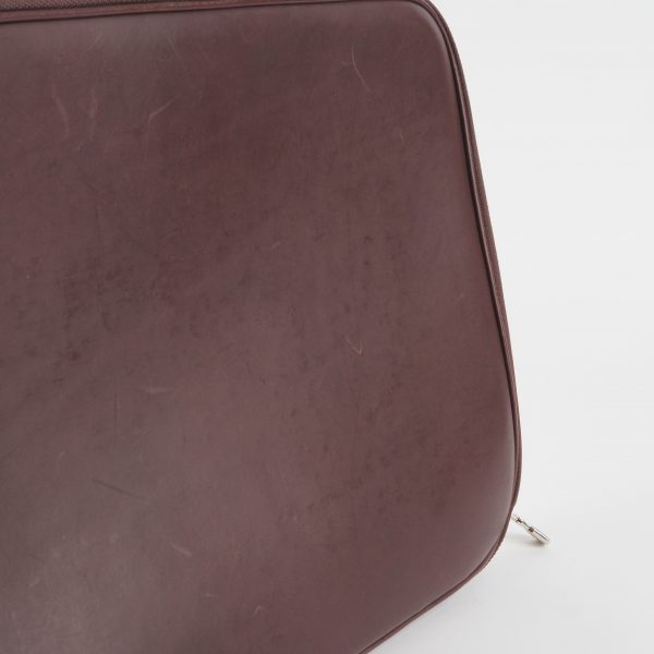 Computer Sleeve PM Bordeaux Leather - Image 8