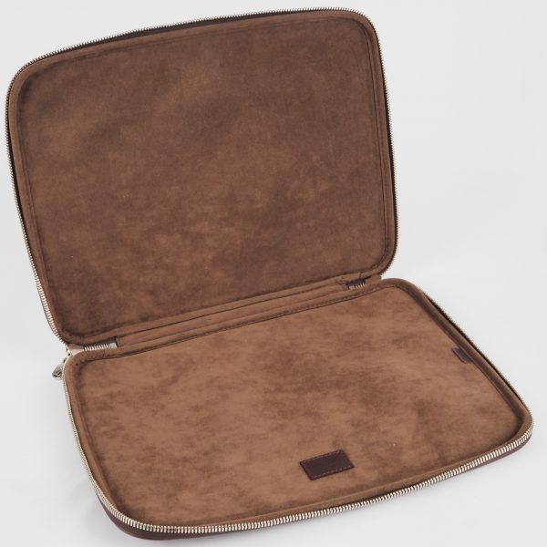 Computer Sleeve PM Bordeaux Leather - Image 5