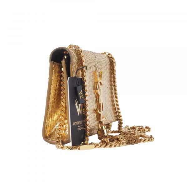 Kate Python Embossed Gold - Image 2