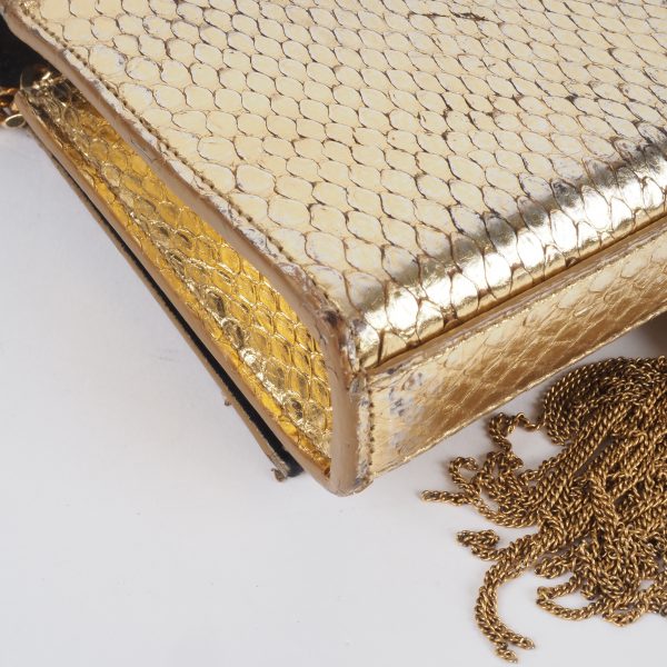 Kate Python Embossed Gold - Image 8