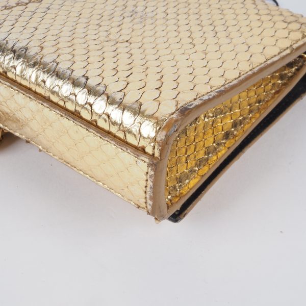 Kate Python Embossed Gold - Image 9