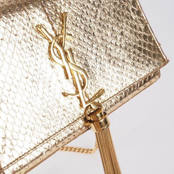 Kate Python Embossed Gold - Image 11