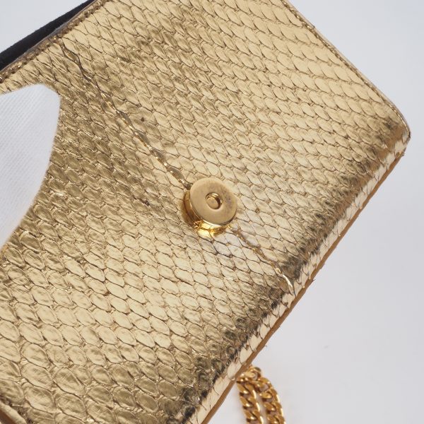 Kate Python Embossed Gold - Image 18