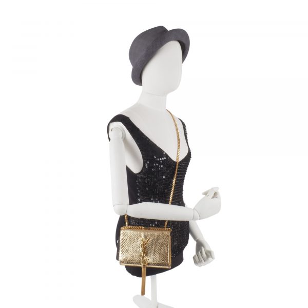 Kate Python Embossed Gold - Image 19