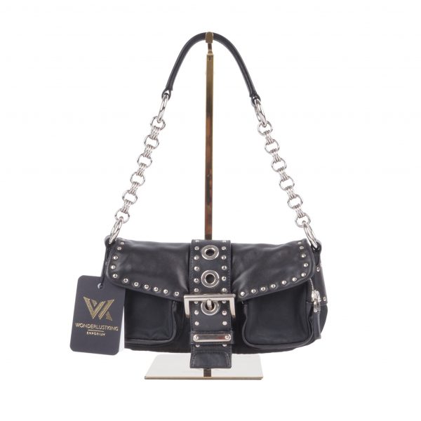 BR2417 Tessuto Vitello Black Buckle