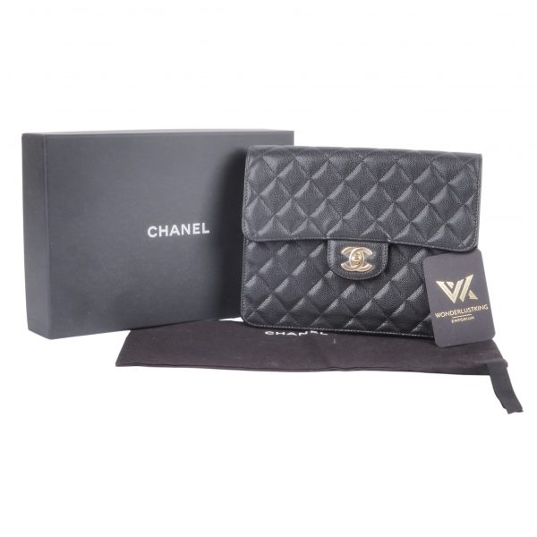 Classic Flap Clutch Caviar 2021 – Bild 2