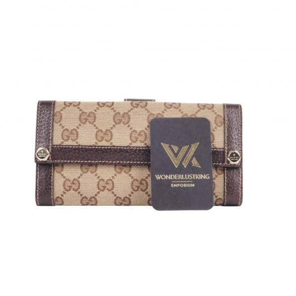 Bifold GG Logocanvas Long Wallet
