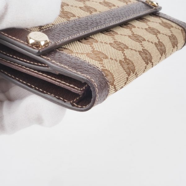 Bifold GG Logocanvas Long Wallet - Image 6