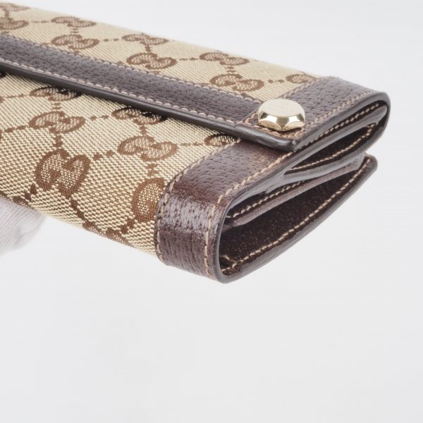 Bifold GG Logocanvas Long Wallet - Image 7
