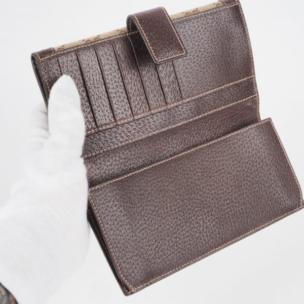 Bifold GG Logocanvas Long Wallet - Image 12