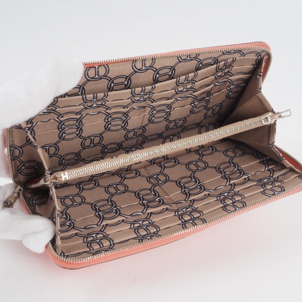 Brieftasche Azap Silk'In Classique Flamingo – Bild 8