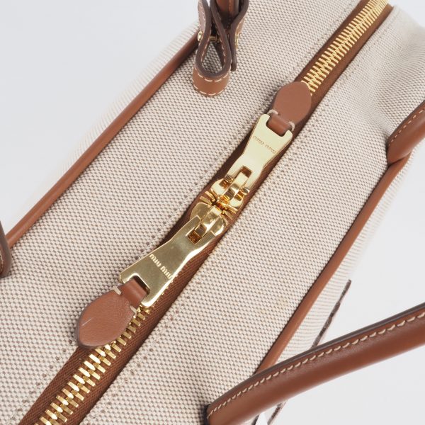 5BB163 Beau Canvas Tote Large - Image 10
