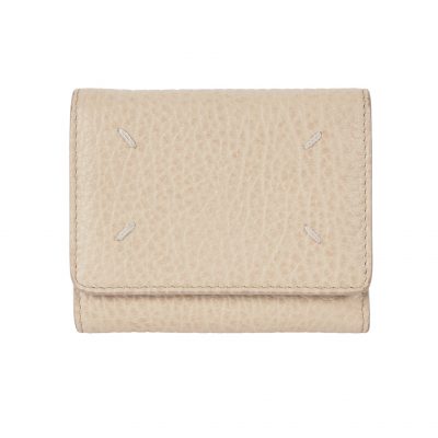 Cream Tri-Fold Compact
