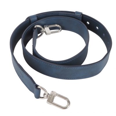 Schulterriemen Leder Ocean / Silver