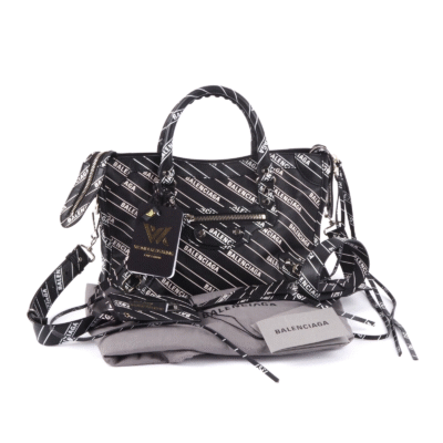 Logo City Tote Black / White 75137312