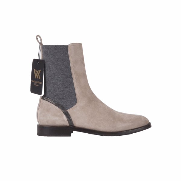 Suede Boots Gray