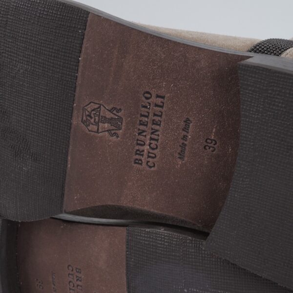 Suede Boots Gray – Bild 8