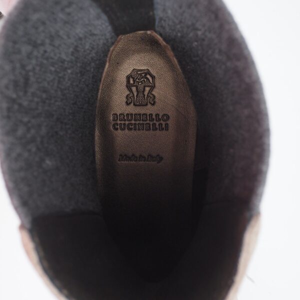 Suede Boots Gray – Bild 9