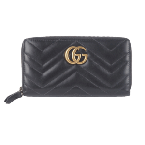 GUCCI Marmont Zip Around Long Wallet 443123 Luxus Portemonnaie OP: 690 €