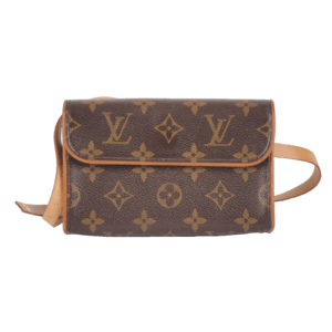 LOUIS VUITTON M51855 Pochette Florentine + Belt Luxus Designer Mini Gürteltasche