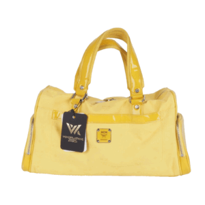 MCM Yellow Nylon / Lackleder Boston Luxus Weekender / Sporttasche OP: 670 €