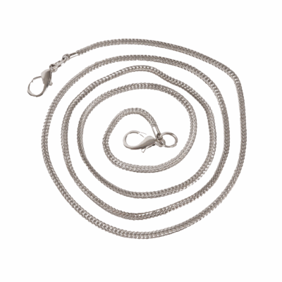 Schulterkette für Pochette 106 cm Silver
