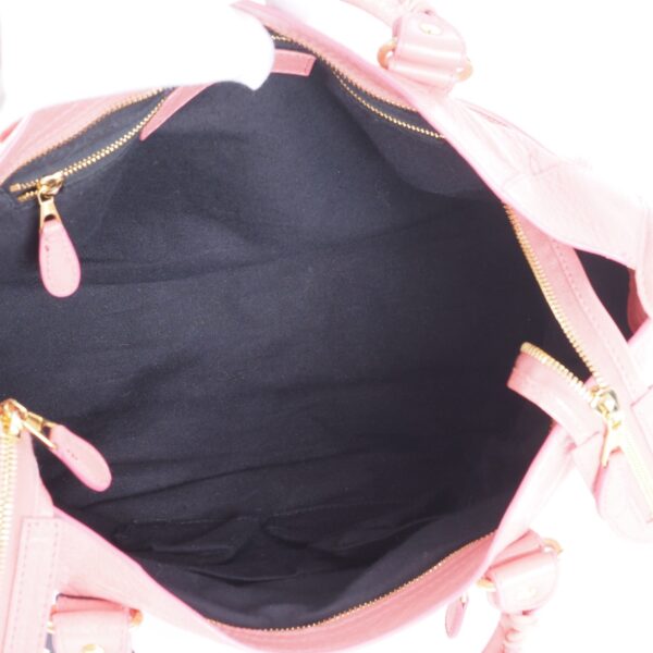 Le City Medium Lambskin Rose / Gold – Bild 14