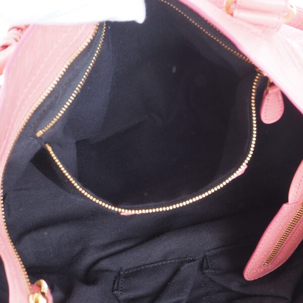 Le City Medium Lambskin Rose / Gold – Bild 15